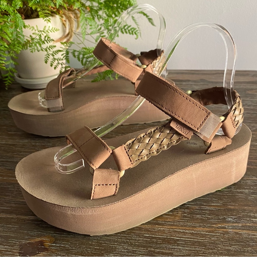 Teva Flatform Universal Interweave Boho Platform … - image 3